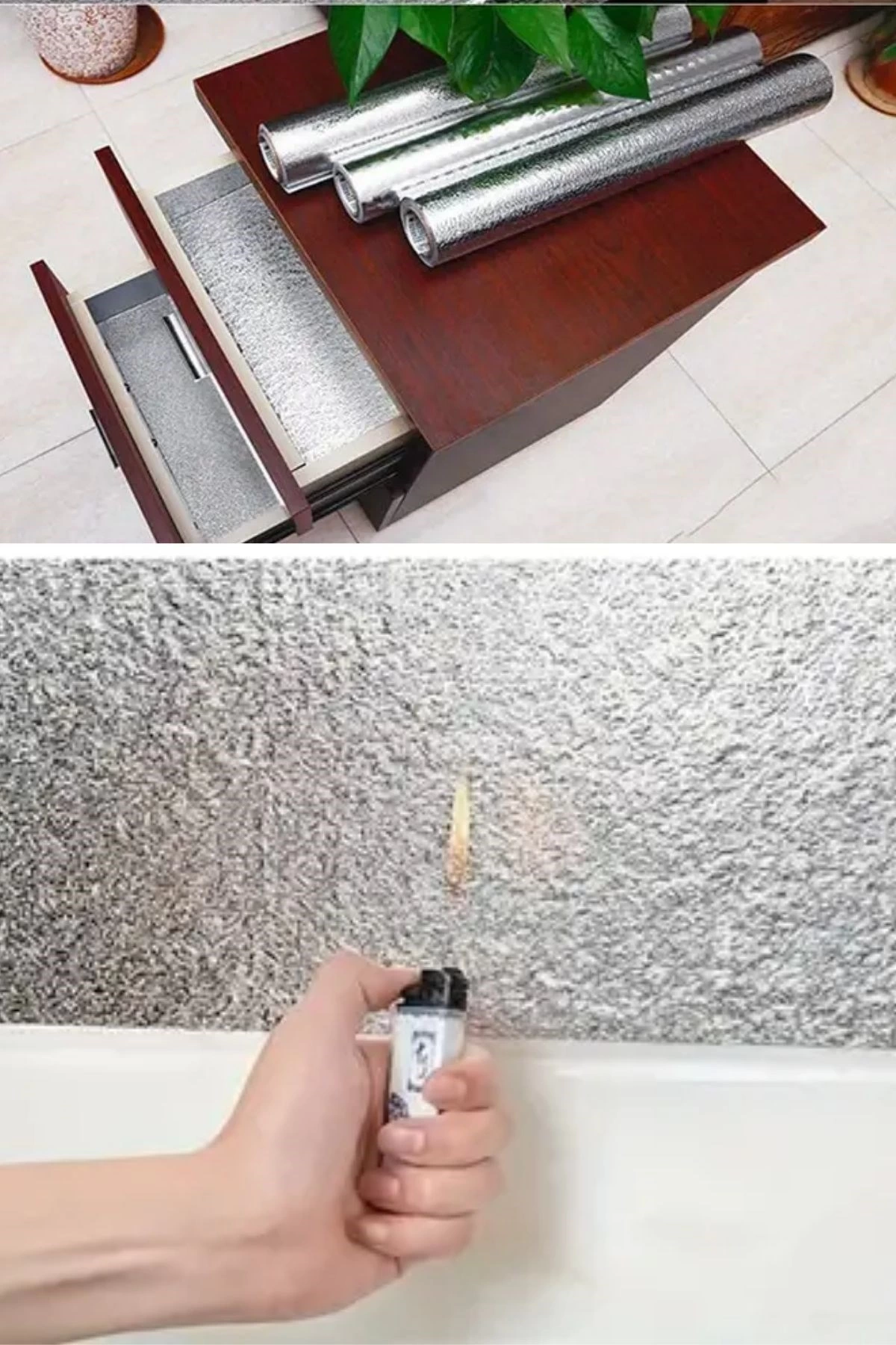 Rulo Gümüş Alüminyum Folyo Duvar Kağıdı, Kendinden Yapışkanlı Raf İçi, Su Geçirmez Folyo 2 Mt X 60 Cm ( Lisinya ) Rulo Gümüş Alüminyum Folyo Duvar Kağıdı, Kendinden Yapışkanlı Raf İçi, Su Geçirmez Folyo 2 Mt X 60 Cm ( Lisinya )