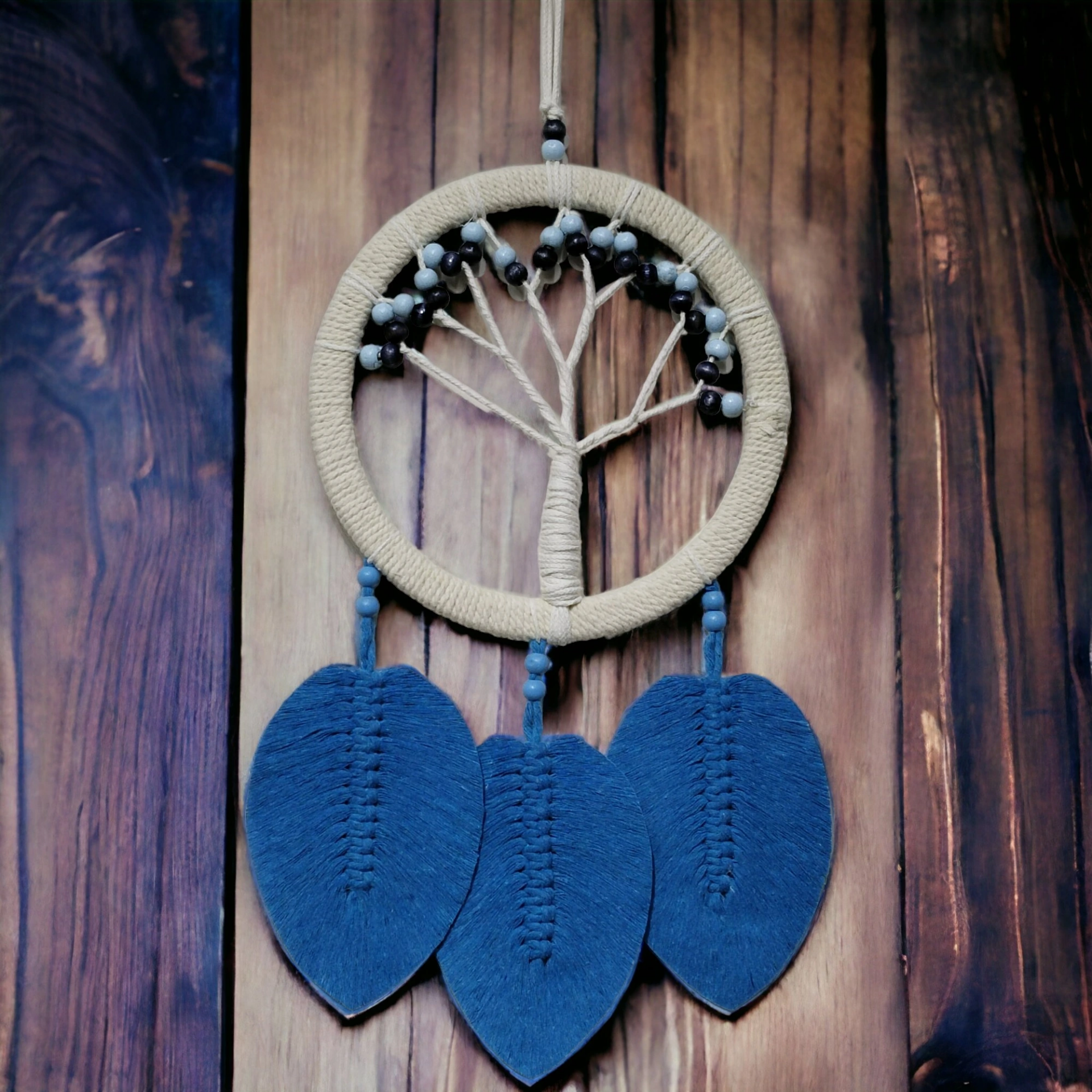 Rüya Kovan Hayat Ağacı Dream Catcher Mavi ( Lisinya ) Rüya Kovan Hayat Ağacı Dream Catcher Mavi ( Lisinya )