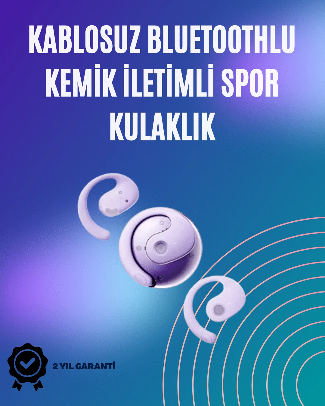 S05 Bluetooth Kulak İçi Spor Kulaklık – Gürültü Azaltıcı Mikrofon ( Lisinya )