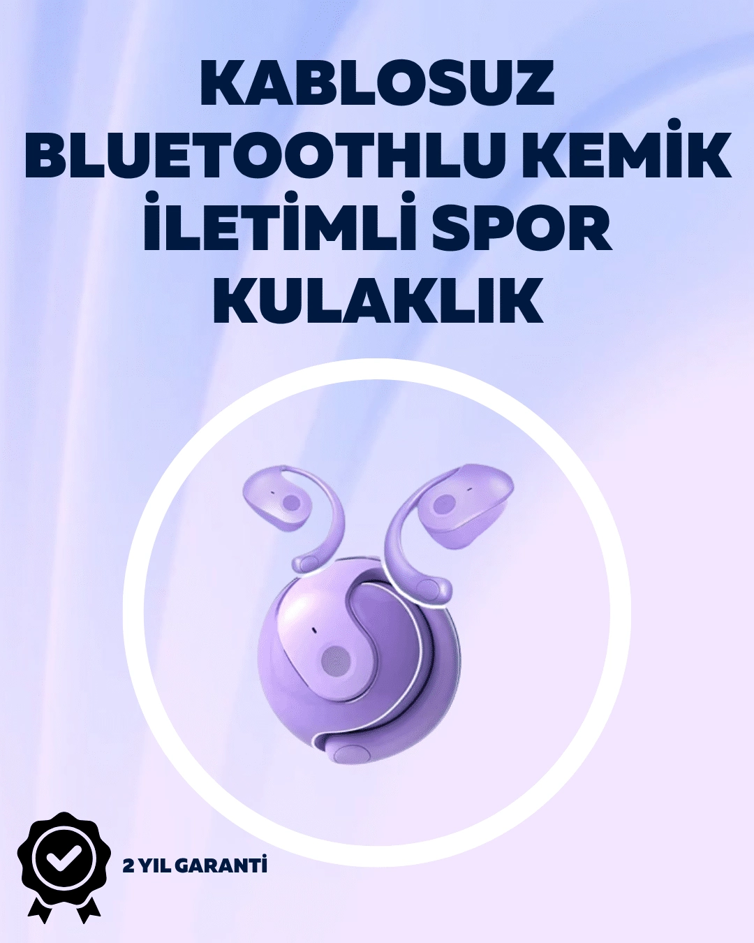 S05 Kablosuz Bluetooth 5.3 Spor Kulaklık – Su Geçirmez ( Lisinya )