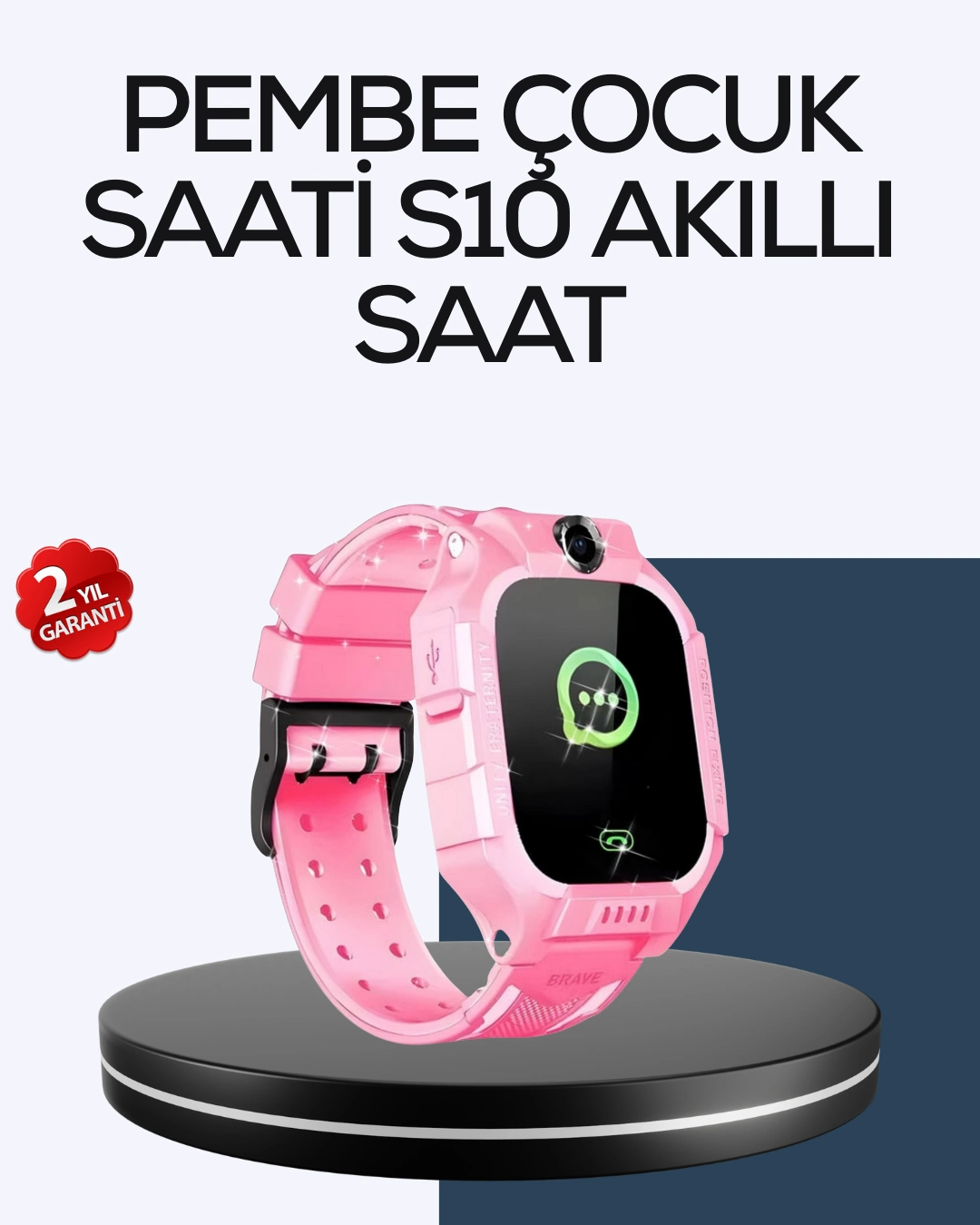 S10 Akıllı Çocuk Saati Çift Yönlü Konuşma Ve Sos Fonksiyonu ( Lisinya )