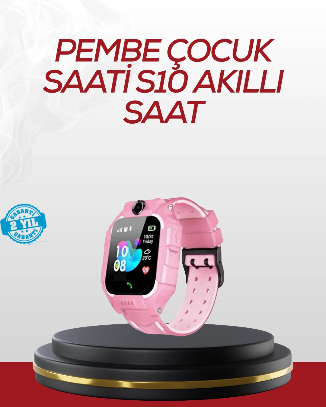 S10 Akıllı Çocuk Saati Konum Takip Ve Güvenlik Özellikli ( Lisinya )