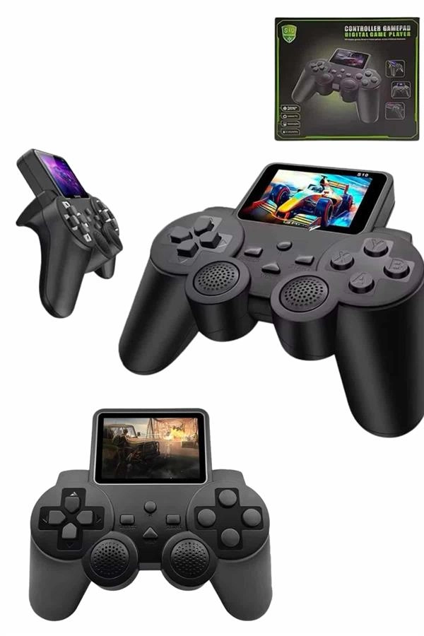 S10 Gamepad 520 Oyunlu Klasik Taşınabilir Retro Oyunlar Oyun Konsolu El Atarisi ( Lisinya )