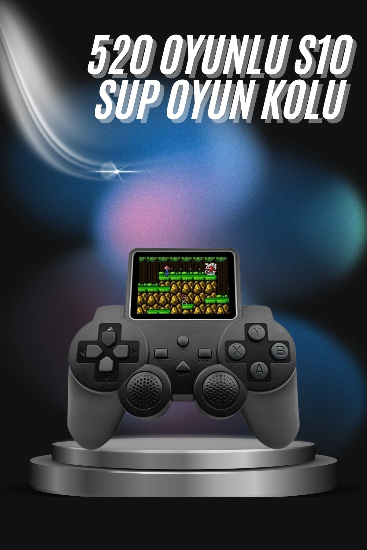 S10 Gamepad 520 Oyunlu Klasik Taşınabilir Retro Oyunlar Oyun Konsolu El Atarisi ( Lisinya )