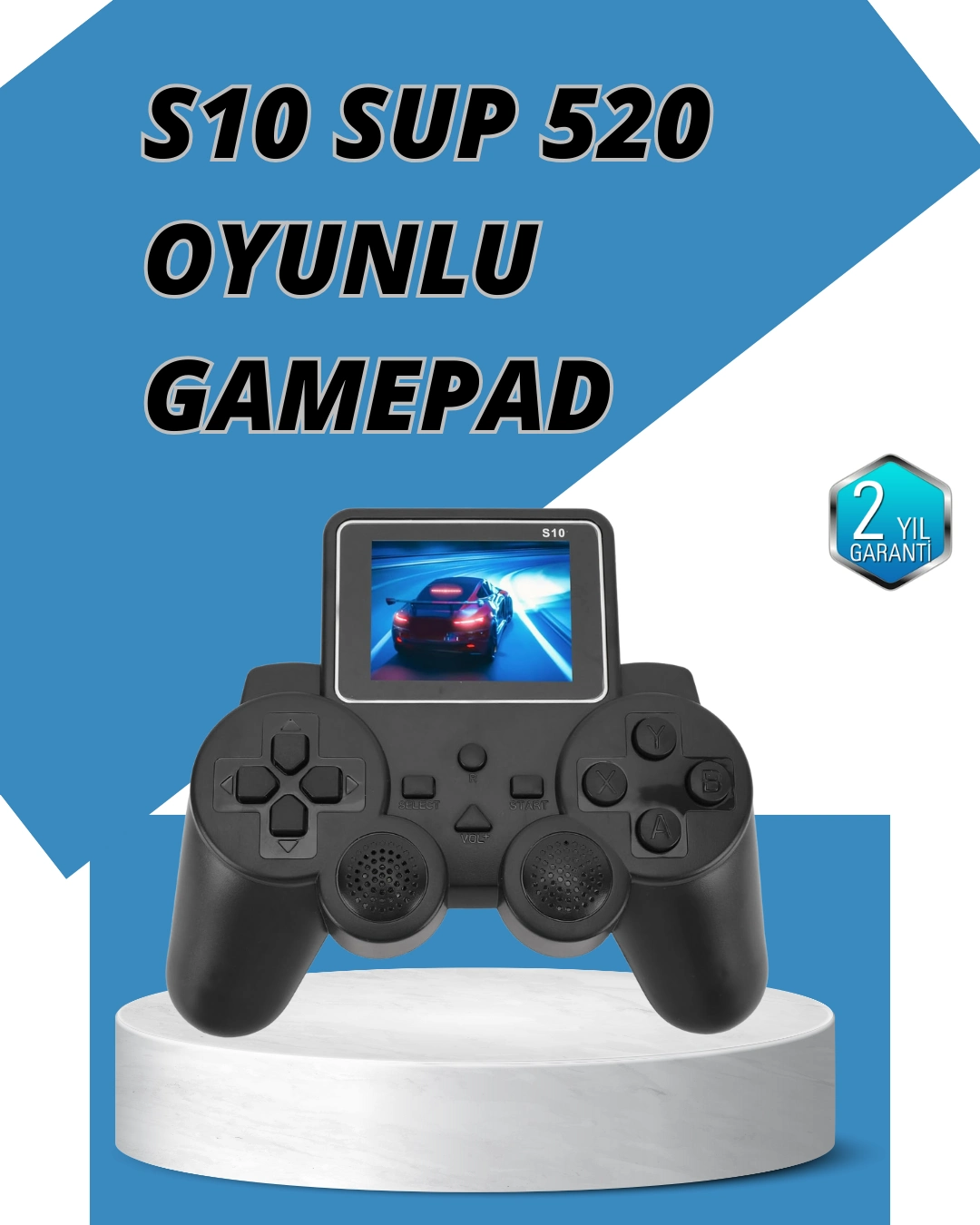S10 Gamepad Hdmı Tv Bağlantılı 520 Klasik Retro Oyun 2025 Seri Orijinal ( Lisinya )