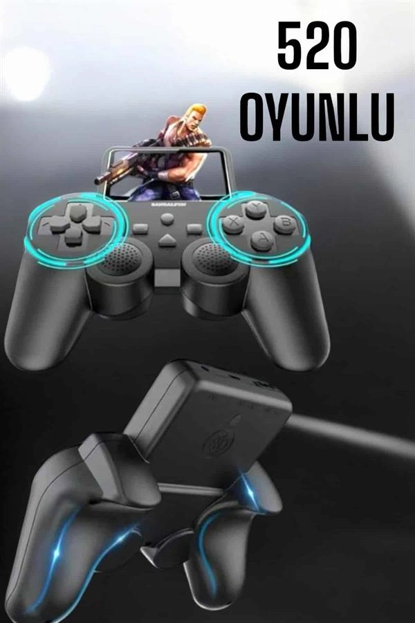 S10 Sup 520 Oyunlu Gamepad Tv Uyumlu Gamepad ( Lisinya )