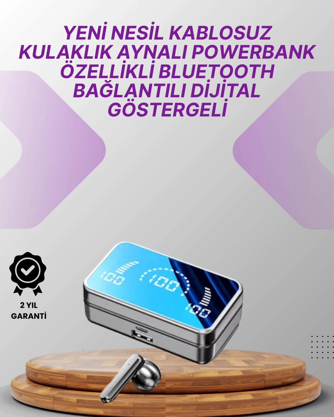 S20 Kablosuz Kulaklık – 360° Surround Stereo Ses Sistemi İle Derin Ses Deneyimi ( Lisinya )