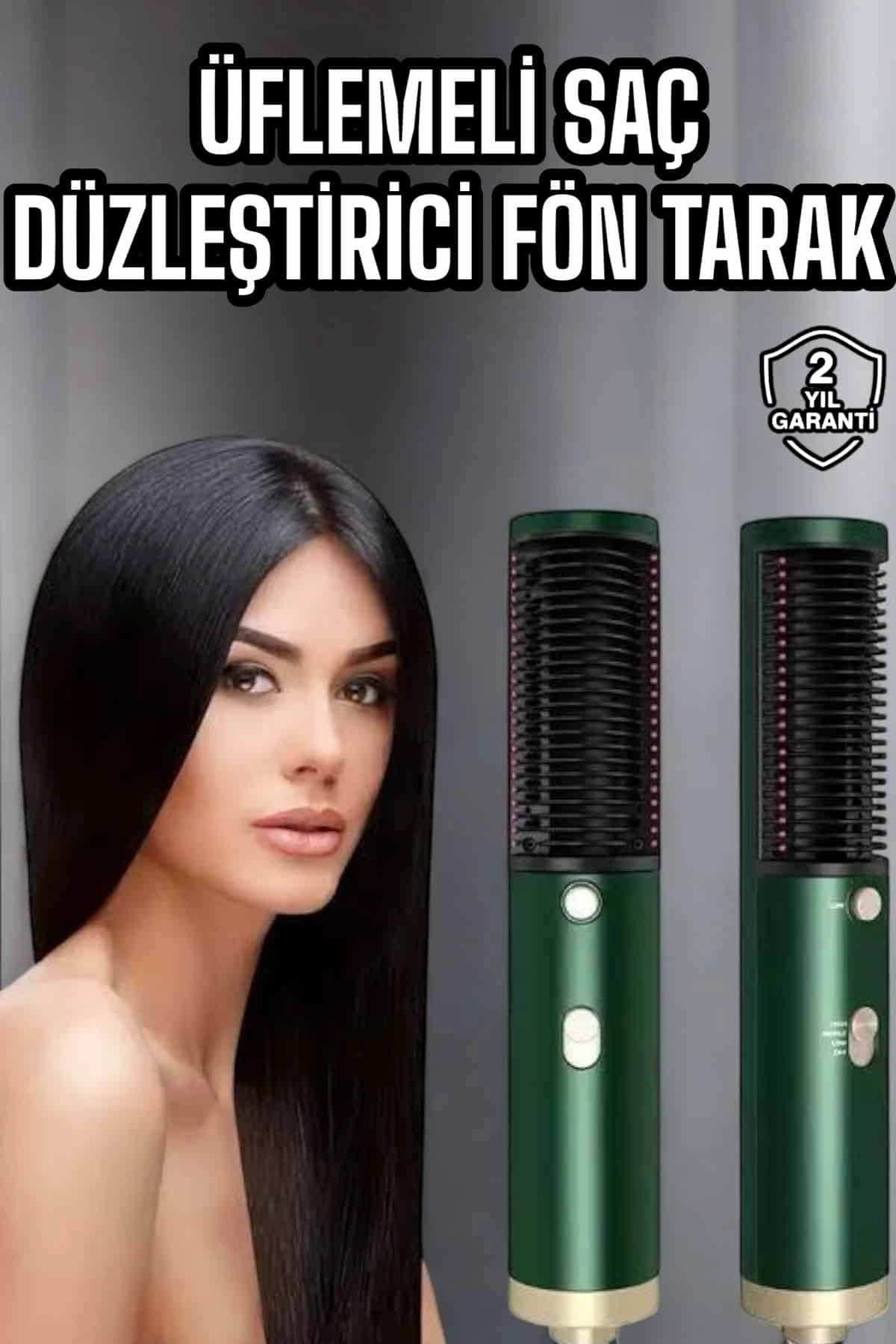 Saç Düzleştirici Fön Makinesi İyon Özellikli Elektriklenme Karşıtı ( Lisinya )