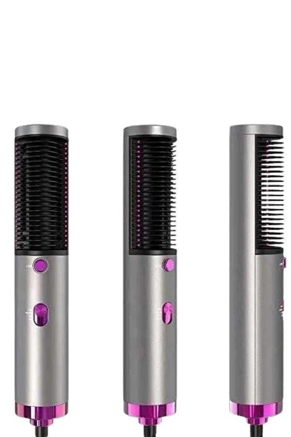 Saç Düzleştirici Fön Makinesi Saç Fırçası Profesyonel Üflemeli ( Lisinya )