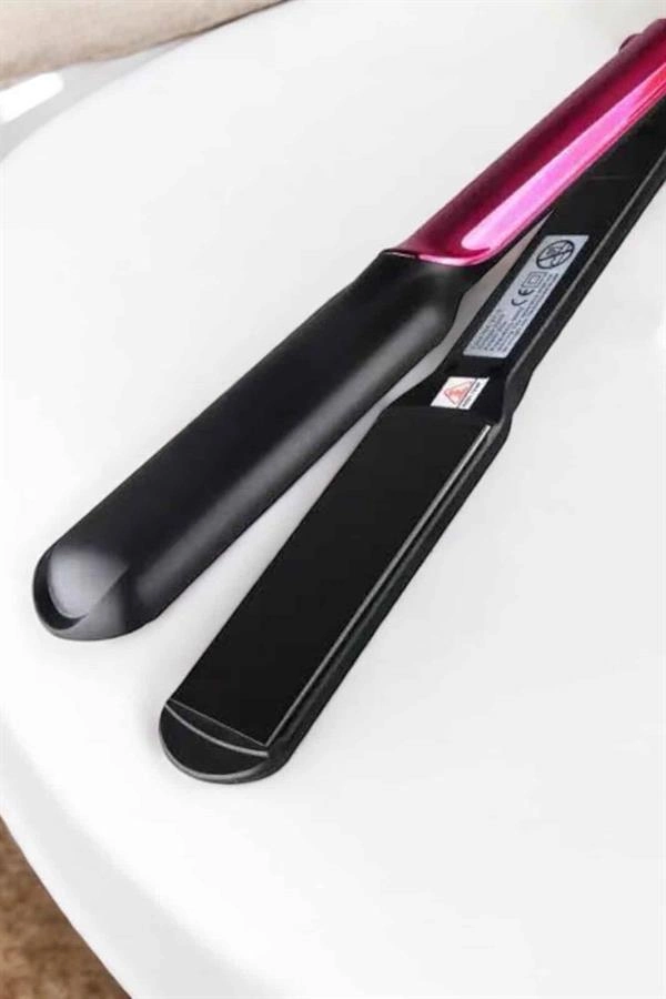 Saç Düzleştirici Isı Ayarlı Seramik Kaplama Döner Kablo Yıpranma Karşıtı ( Lisinya )