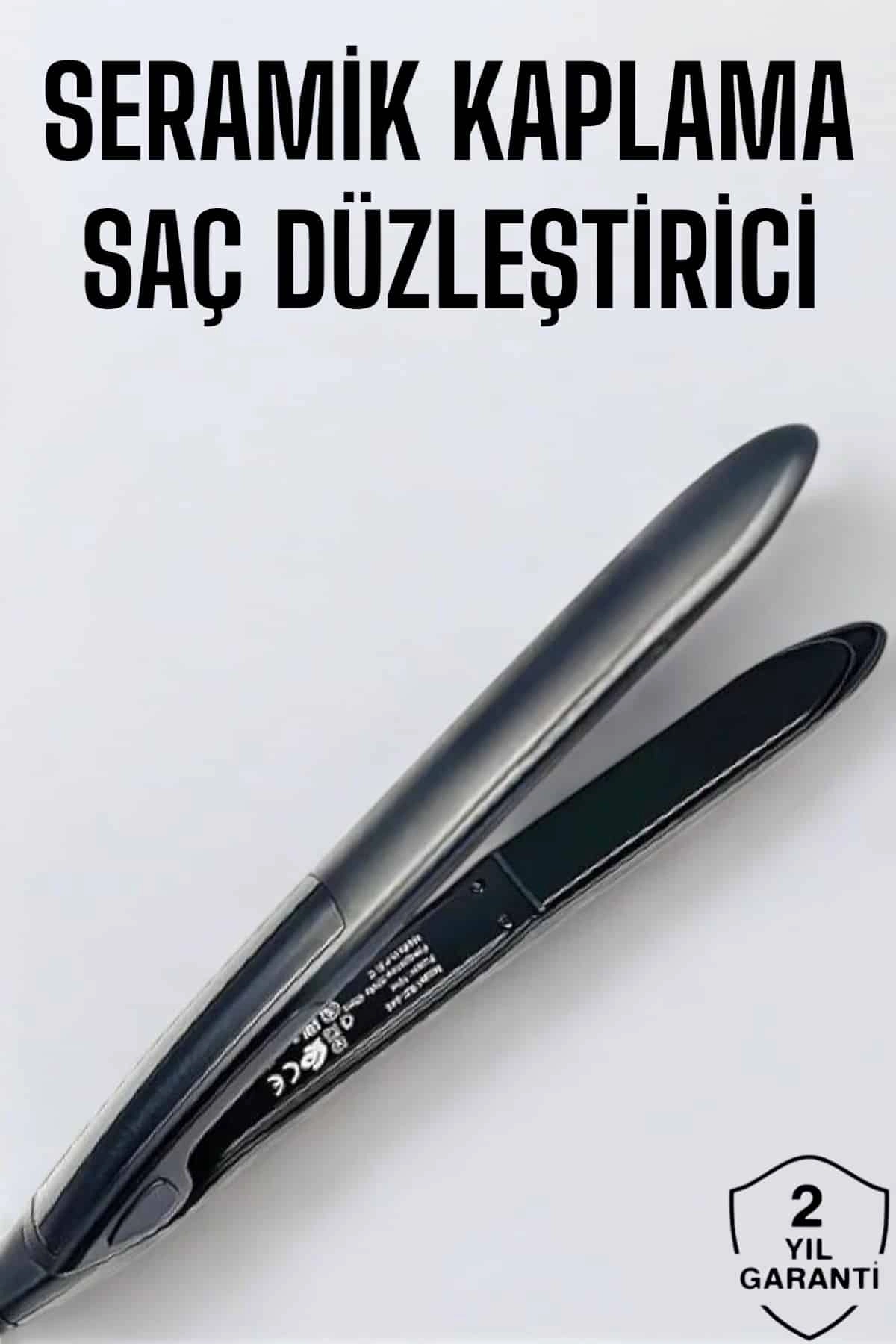 Saç Düzleştirici Led Ekranlı Isı Ayarlı Seramik Kaplama Profesyonel ( Lisinya )