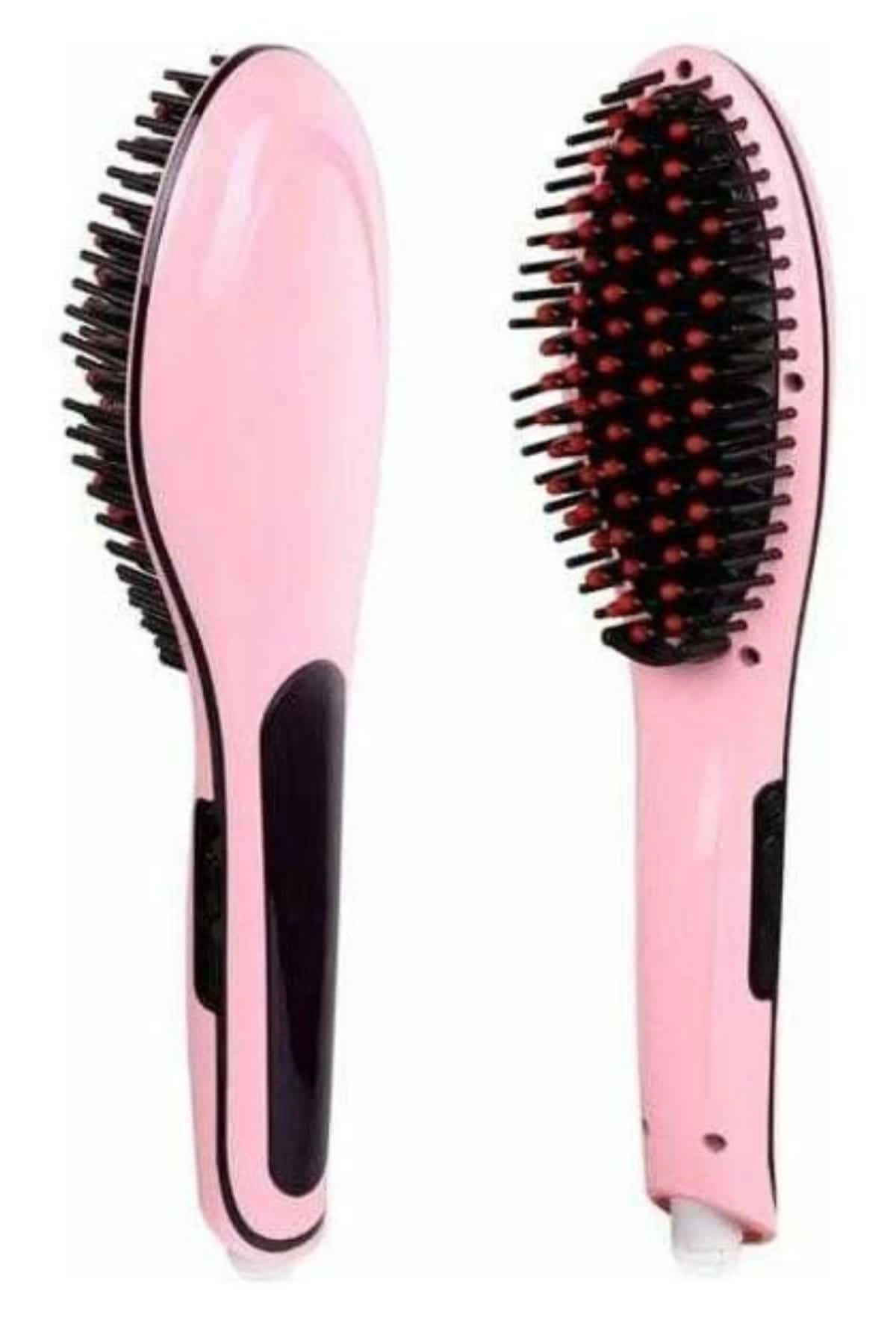 Saç Düzleştirici Tarak Dijital Göstergeli Seramik Kaplama Sıkı Dişli ( Lisinya )