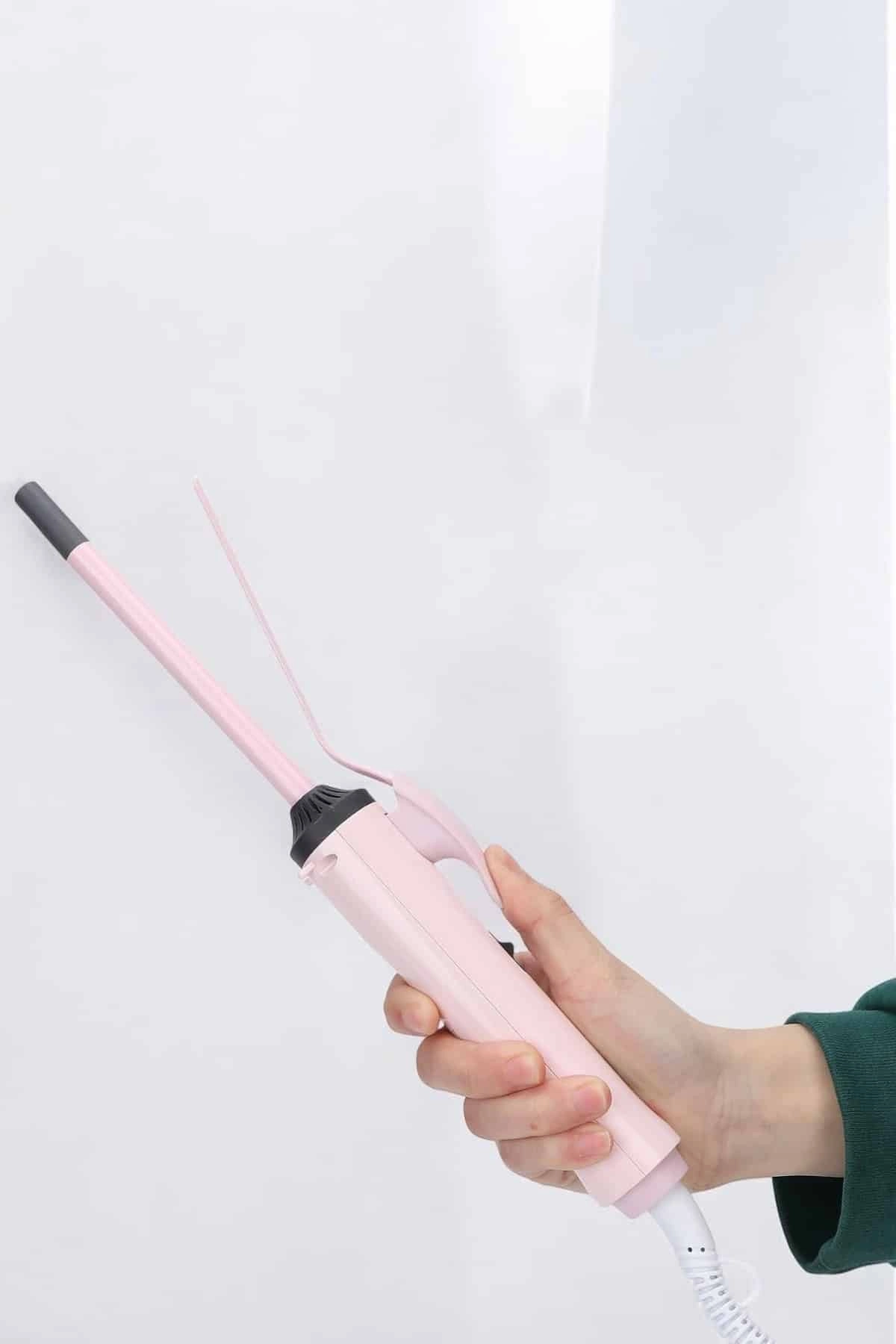 Saç Maşası 10mm İnce Bukleler İçin Yıpranma Önleyici İyon Özelliği ( Lisinya )