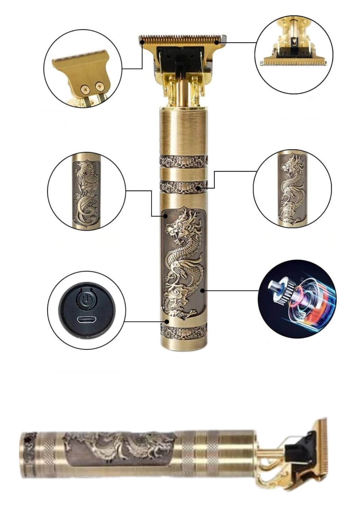 Saç Sakal Lazer Epilasyon Öncesi Kol Bacak Yanak Koltuk Altı Vücut Tıraş Makinesi ( Lisinya )