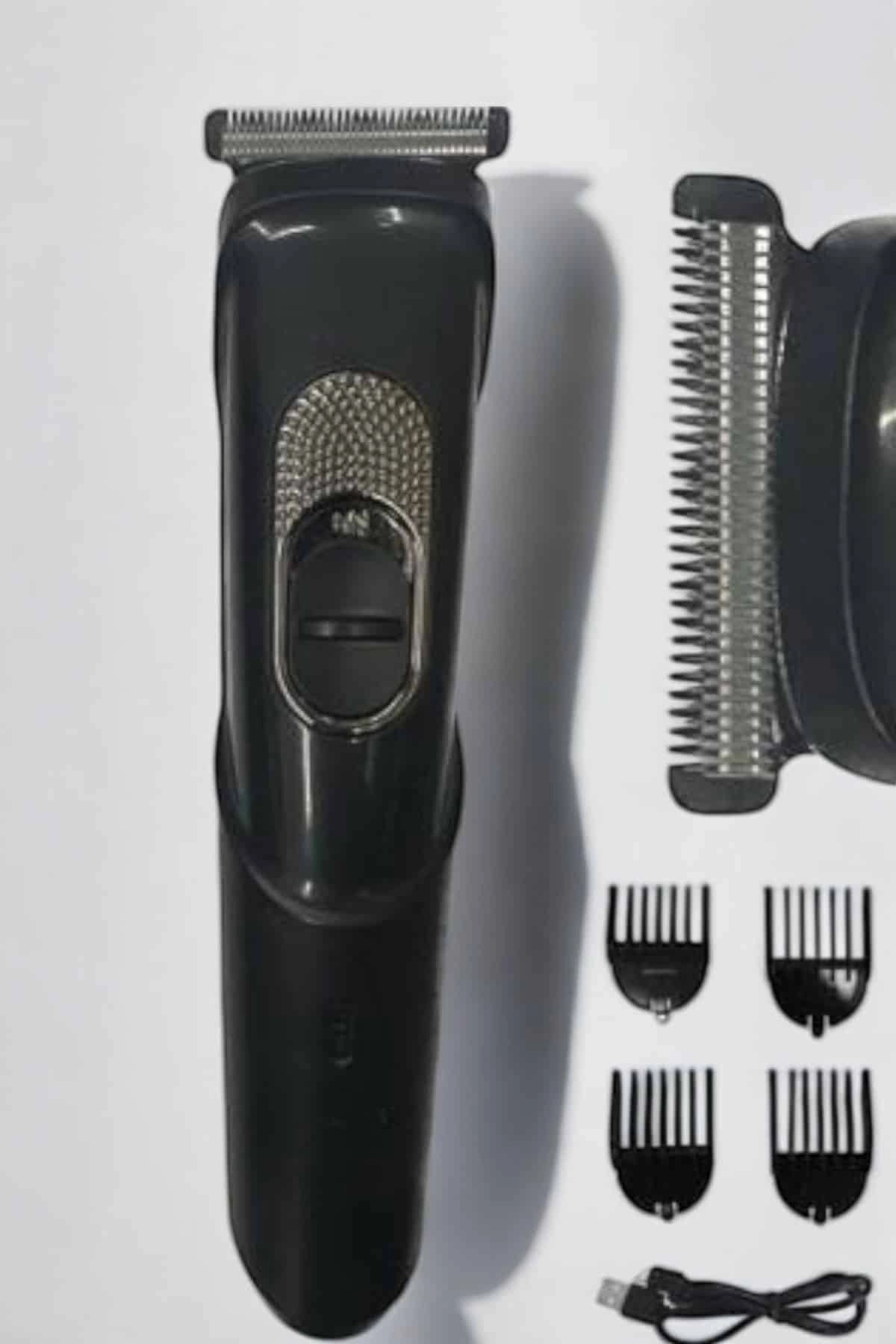 Saç Sakal Lazer Epilasyon Öncesi Tüy Kısaltma Makinesi Unısex 4 Taraklı ( Lisinya )