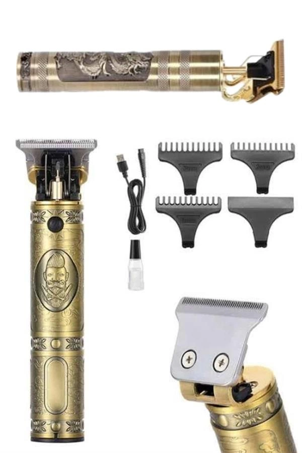 Saç Sakal Vücut Tıraş Makinesi Çizik Atma Makinesi Paslanmaz Çelik ( Lisinya )