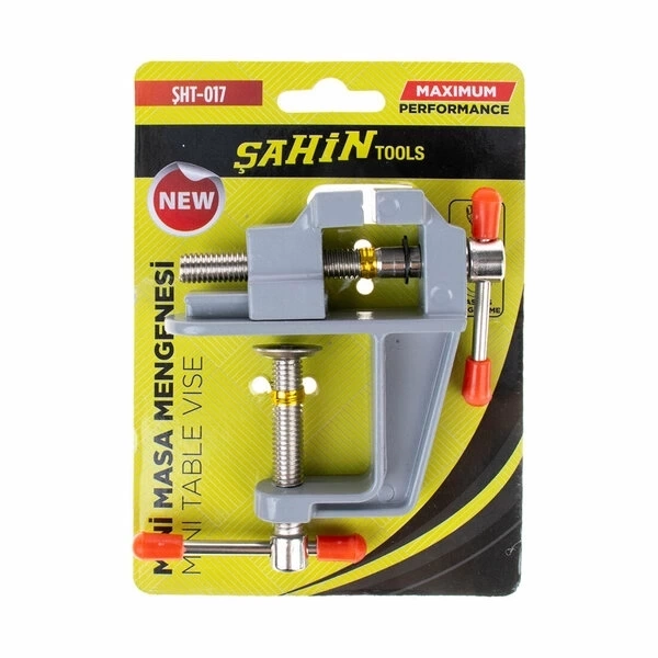 Şahin Tools Şht-017 Alüminyum Kasa Mini Masa Mengene 30mm ( Lisinya ) Şahin Tools Şht-017 Alüminyum Kasa Mini Masa Mengene 30mm ( Lisinya )