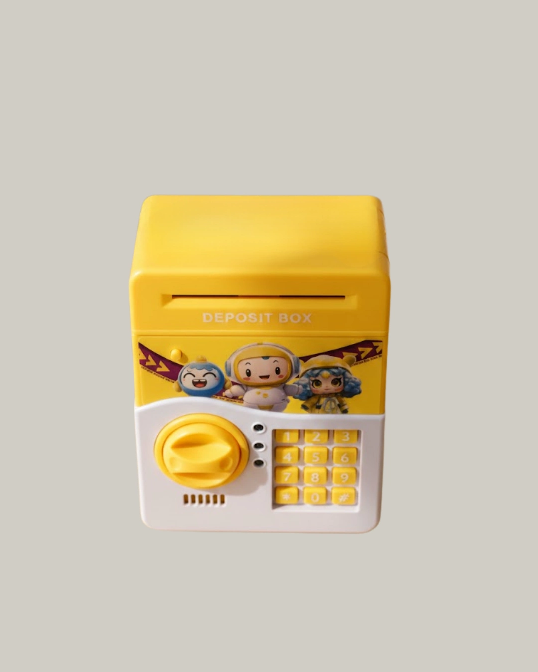 Sarı Elektronik Şifreli Atm Görünümlü Çocuk Kumbarası ( Lisinya ) Sarı Elektronik Şifreli Atm Görünümlü Çocuk Kumbarası ( Lisinya )
