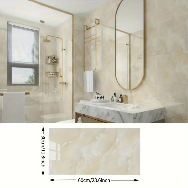 Sarı Mermer Desenli Alüminyum Plastik Duvar Stickerı ( Lisinya ) Sarı Mermer Desenli Alüminyum Plastik Duvar Stickerı ( Lisinya )