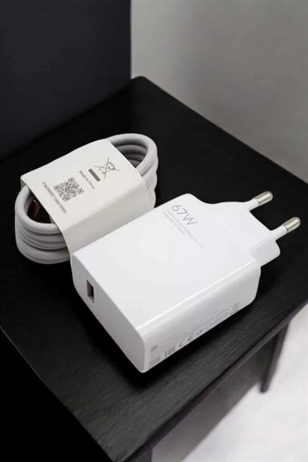 Şarj Aleti 67w Hızlı Şarj Turbo Type-c Uyumlu Şarj Adaptörü Kablosu ( Lisinya )