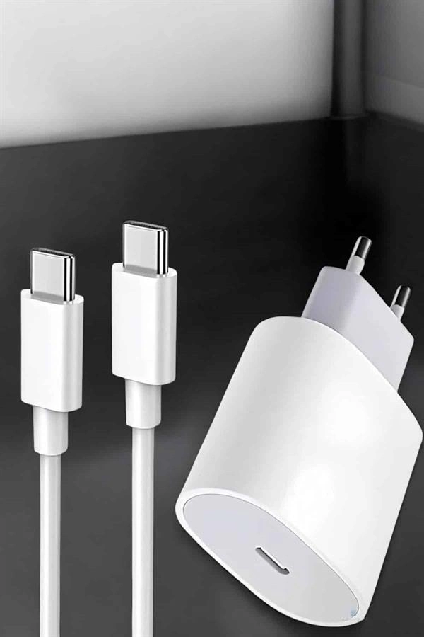 Şarj Aleti İos 15/15 Pro Max Uyumlu Şarj Adaptörü Ve Kablosu ( Lisinya ) Şarj Aleti İos 15/15 Pro Max Uyumlu Şarj Adaptörü Ve Kablosu ( Lisinya )