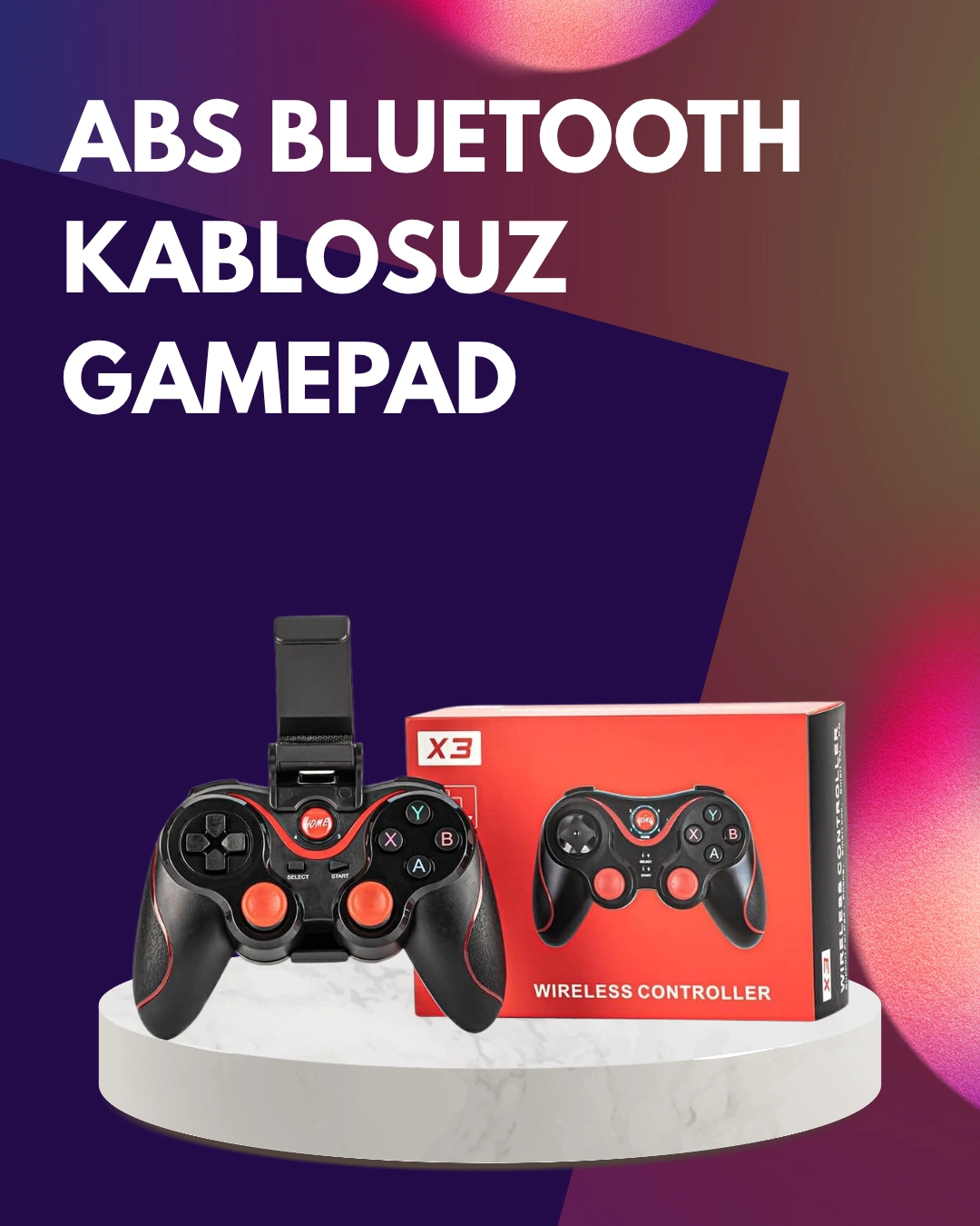 Şarj Edilebilir Kablosuz Oyun Kumandası Yüksek Performanslı ( Lisinya ) Şarj Edilebilir Kablosuz Oyun Kumandası Yüksek Performanslı ( Lisinya )