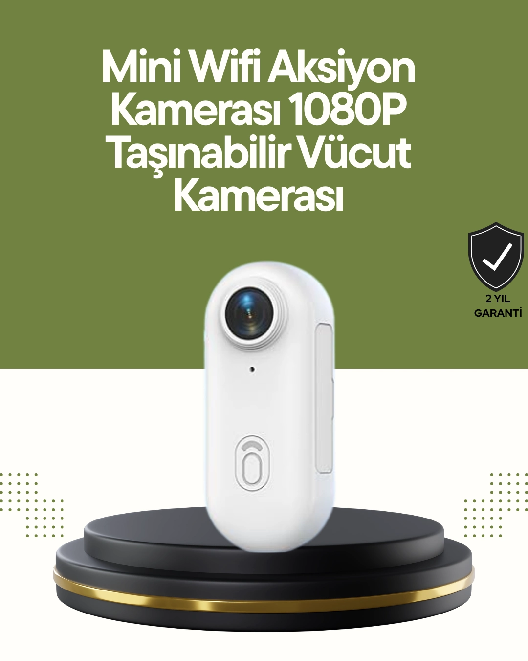 Şarj Edilebilir Uzun Ömürlü Mini Spor Kamera Full Hd ( Lisinya )