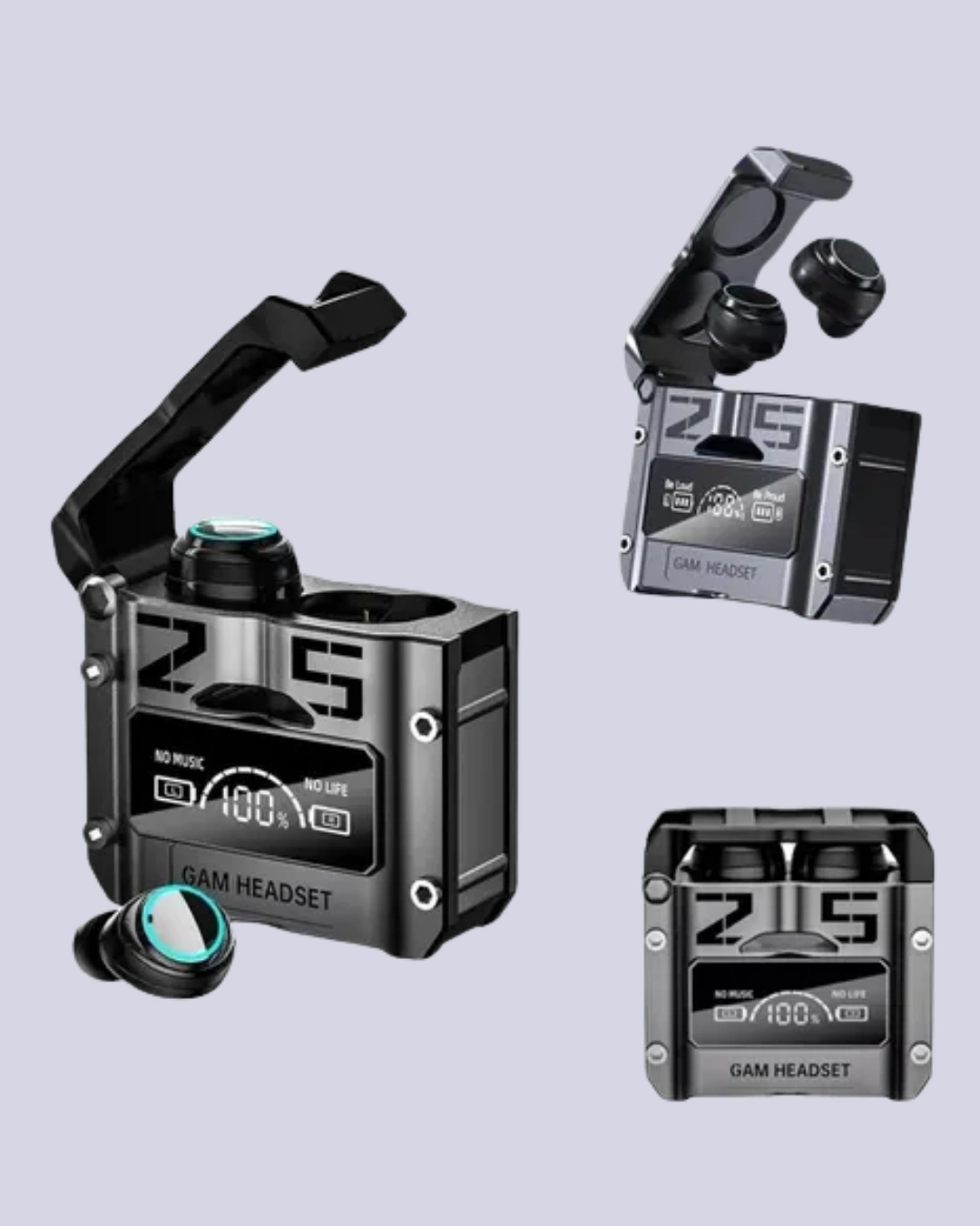 Şarj Kutulu Kablosuz Bluetooth Kulak İçi Spor Kulaklık ( Lisinya )