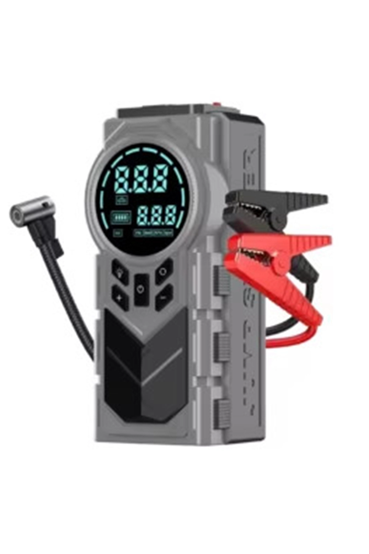 Şarjlı 8.000 Mah Taşınabilir Çanta Araç Akü Şarj Takviyeli Işıklı Hava Kompresörü Powerbankli ( Lisinya ) Şarjlı 8.000 Mah Taşınabilir Çanta Araç Akü Şarj Takviyeli Işıklı Hava Kompresörü Powerbankli ( Lisinya )