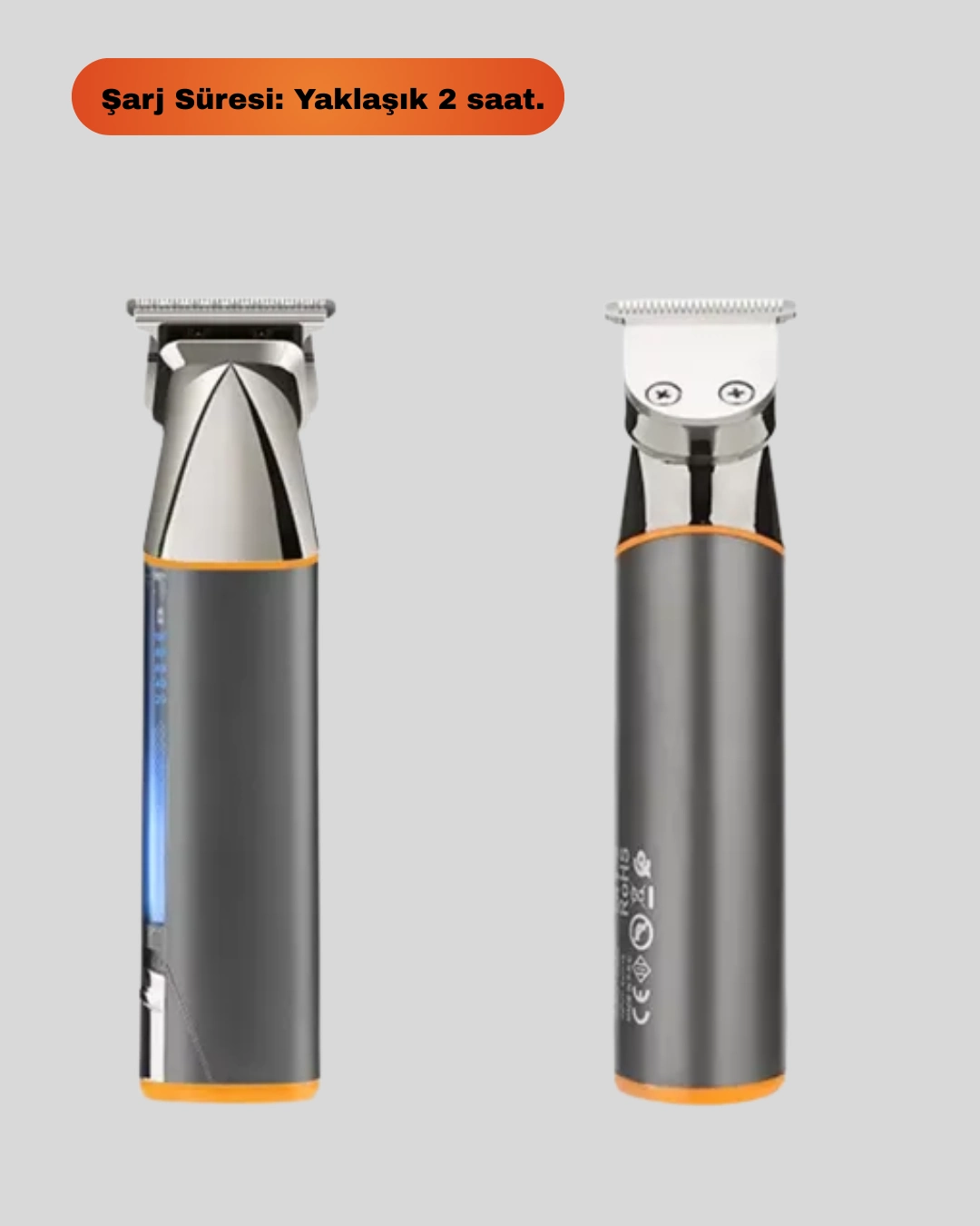 Şarjlı 9’u 1 Arada Çok Amaçlı Erkek Bakım Seti Yıkanabilir Başlıklar ( Lisinya )