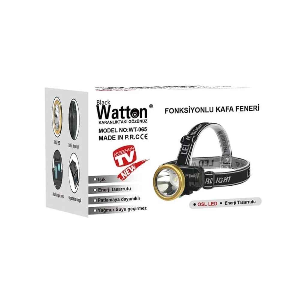 Şarjlı Baret Lambası Osl Led  Wt-065 ( Lisinya )