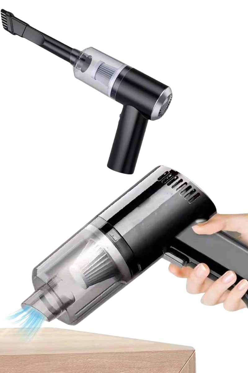 Şarjlı Çok Fonksiyonlu El Süpürgesi Mini Vakumlu Araç Süpürgesi ( Lisinya )