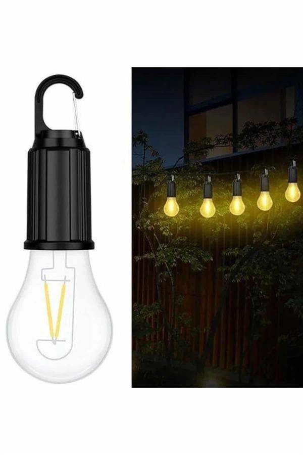 Şarjlı Dekoratif Kamp Lambası Askılı Ampul Led Işık Type-c Girişli ( Lisinya ) Şarjlı Dekoratif Kamp Lambası Askılı Ampul Led Işık Type-c Girişli ( Lisinya )