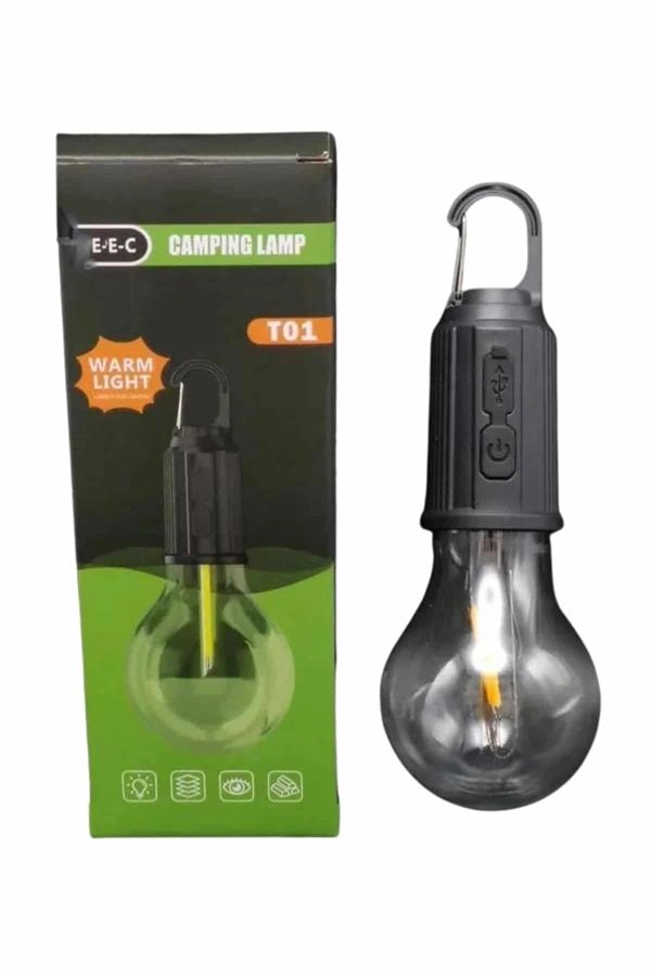 Şarjlı Dekoratif Kamp Lambası Askılı Ampul Led Işık Type-c Girişli ( Lisinya ) Şarjlı Dekoratif Kamp Lambası Askılı Ampul Led Işık Type-c Girişli ( Lisinya )