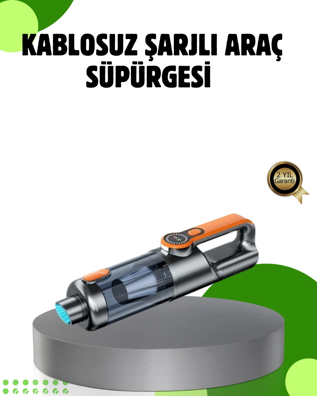 Şarjlı Kablosuz El Süpürgesi Yüksek Emiş Güçlü Ve Çok Başlıklı ( Lisinya )