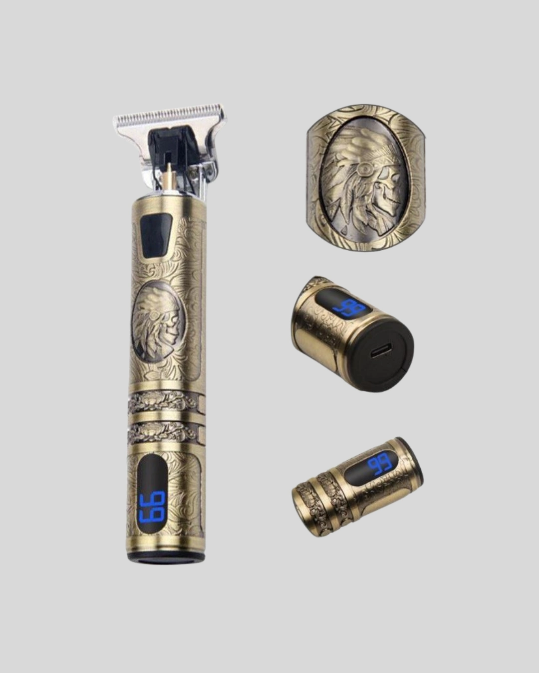 Şarjlı Kablosuz Tıraş Makinesi – 1800 Mah Batarya, Uzun Pil Ömrü, Profesyonel Sessiz Motor ( Lisinya )