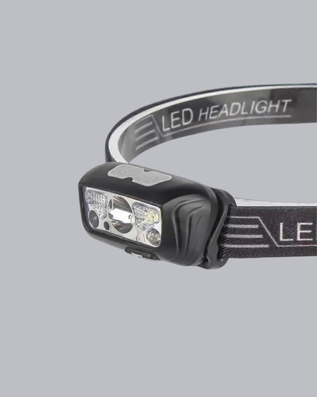 Şarjlı Led Kafa Feneri | 4 Modlu Akıllı Sensörlü Far | Su Geçirmez Ipx5 Kamp Ve Balıkçı Lambası ( Lisinya )