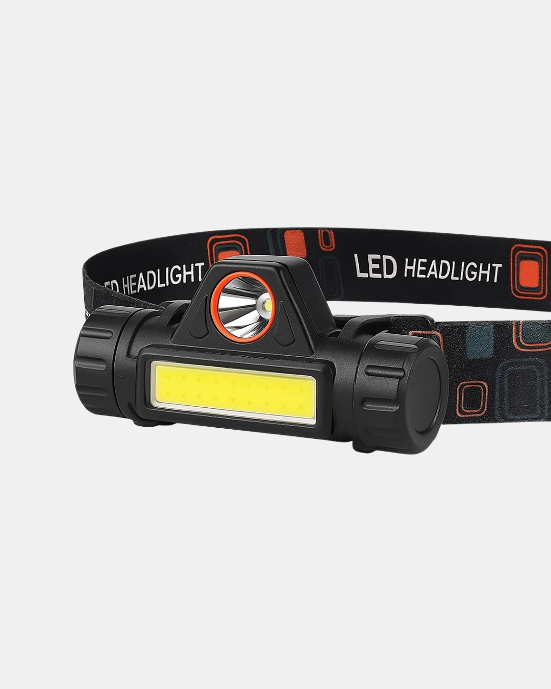 Şarjlı Led Kafa Feneri – Çift Fonksiyonlu, 200lm Işık Gücü, Ip44 Suya Dayanıklı ( Lisinya )