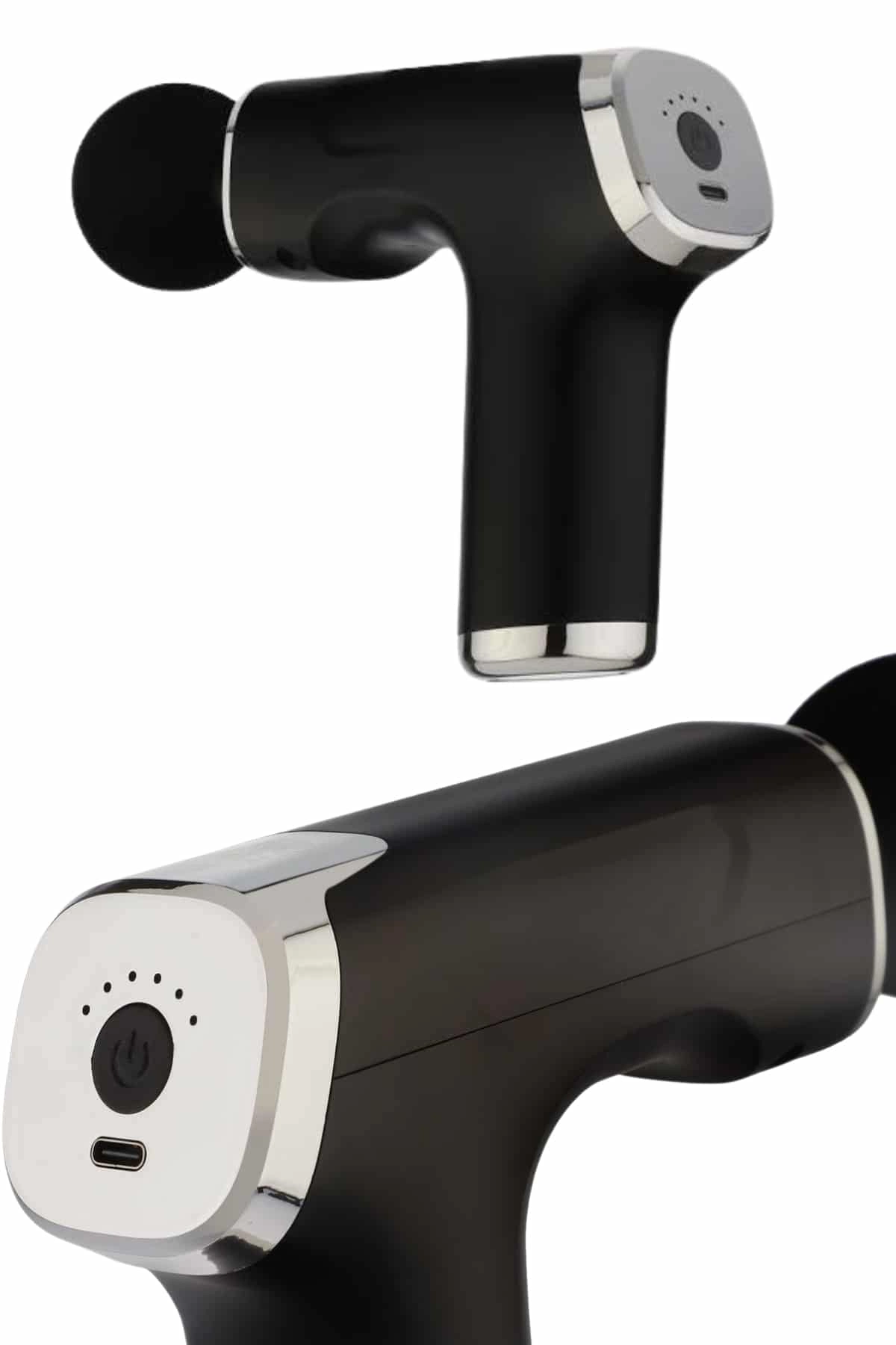 Şarjlı Masaj Tabancası 4 Başlıklı Mini Masaj Tabancası Ve Masaj Aleti ( Lisinya )