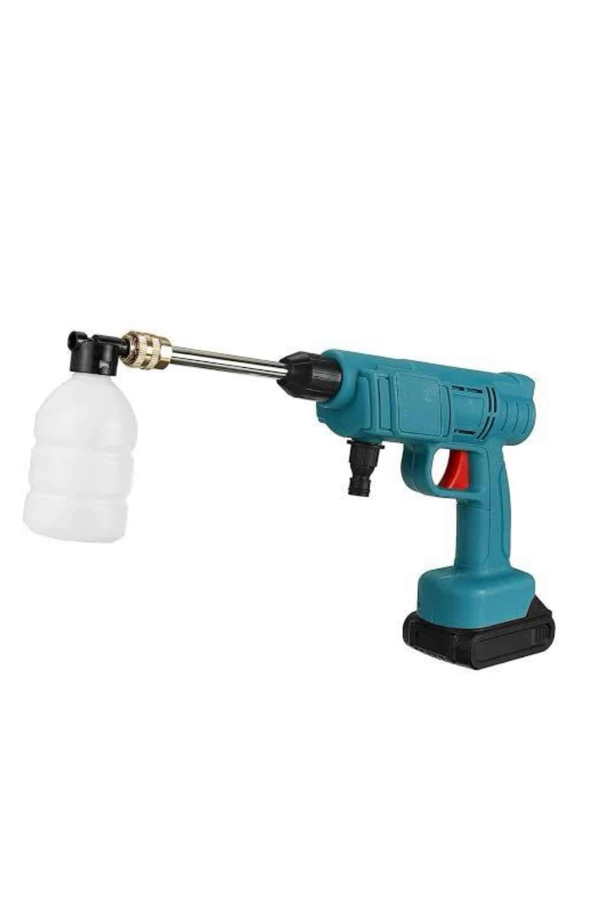 Şarjlı Oto Yıkama, Bahçe Sulama Tabancası Makinesi Yüksek Basınçlı ( Lisinya )