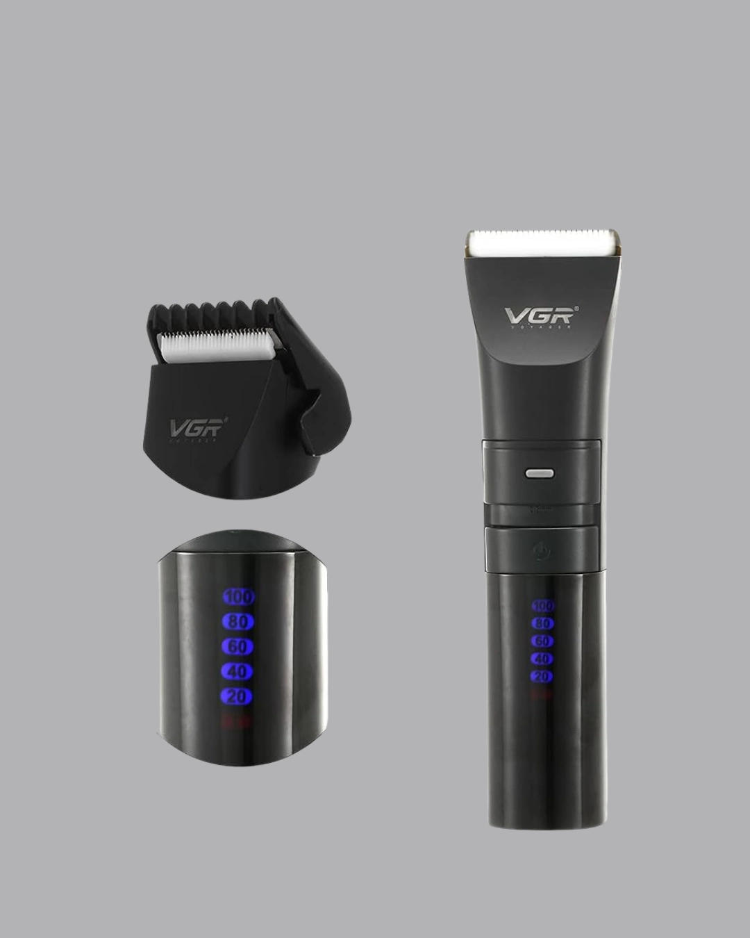 Şarjlı Saç Kesme Makinesi – 4 Taraklı, 2 Kademeli Güç Ayarı, Uzun Pil Ömrü ( Lisinya )