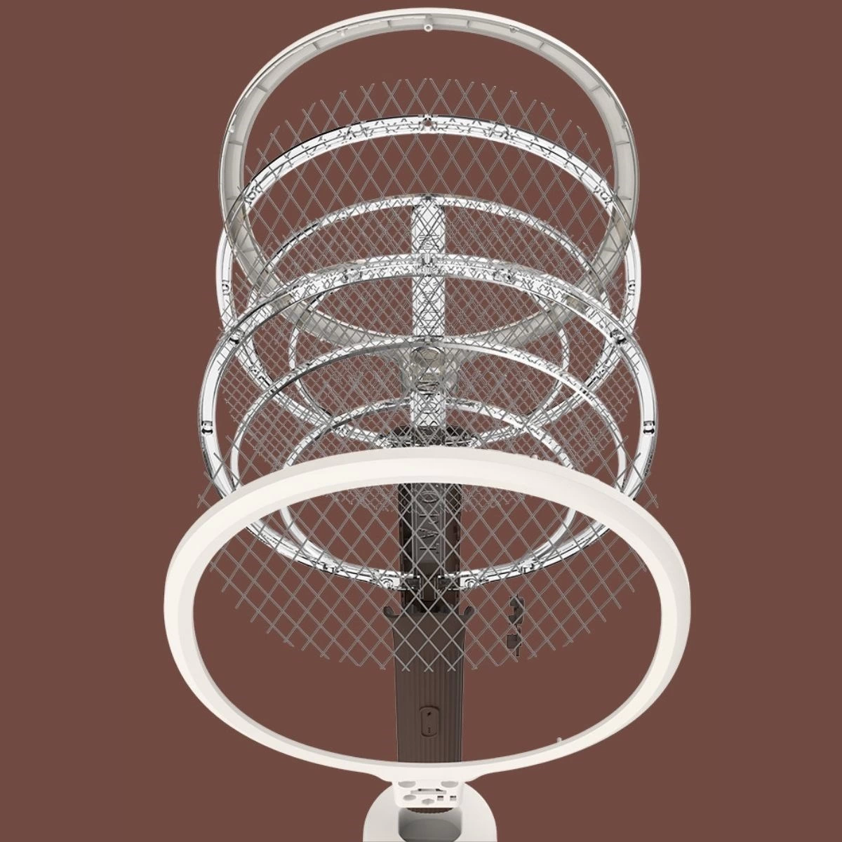 Şarjlı Sinek Öldürücü Masaüstü Standlı,mor Işık 43cm Sinek Kovucu Raket ( Lisinya ) Şarjlı Sinek Öldürücü Masaüstü Standlı,mor Işık 43cm Sinek Kovucu Raket ( Lisinya )