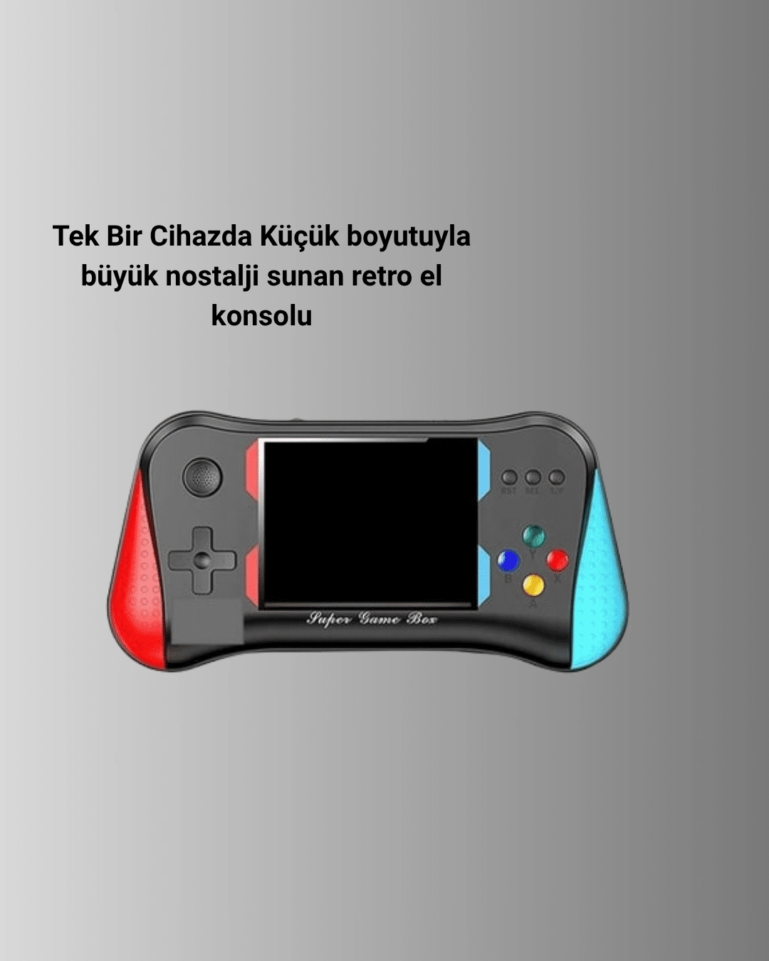 Şarjlı Taşınabilir Oyun Konsolu – X7m Retro Game Box ( Lisinya )