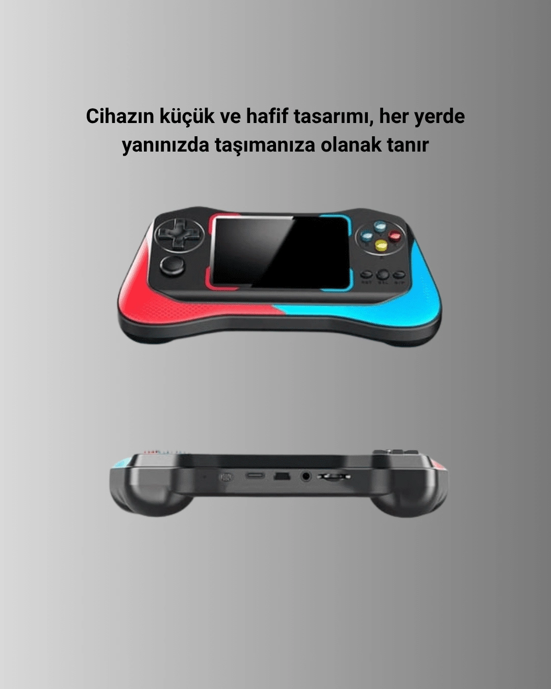 Şarjlı Taşınabilir Oyun Konsolu – X7m Retro Game Box ( Lisinya )