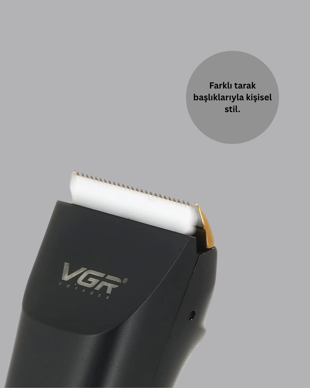 Şarjlı Tıraş Makinesi –dijital Ekranlı, Hızlı Şarjlı, Profesyonel Kesim Seti ( Lisinya )