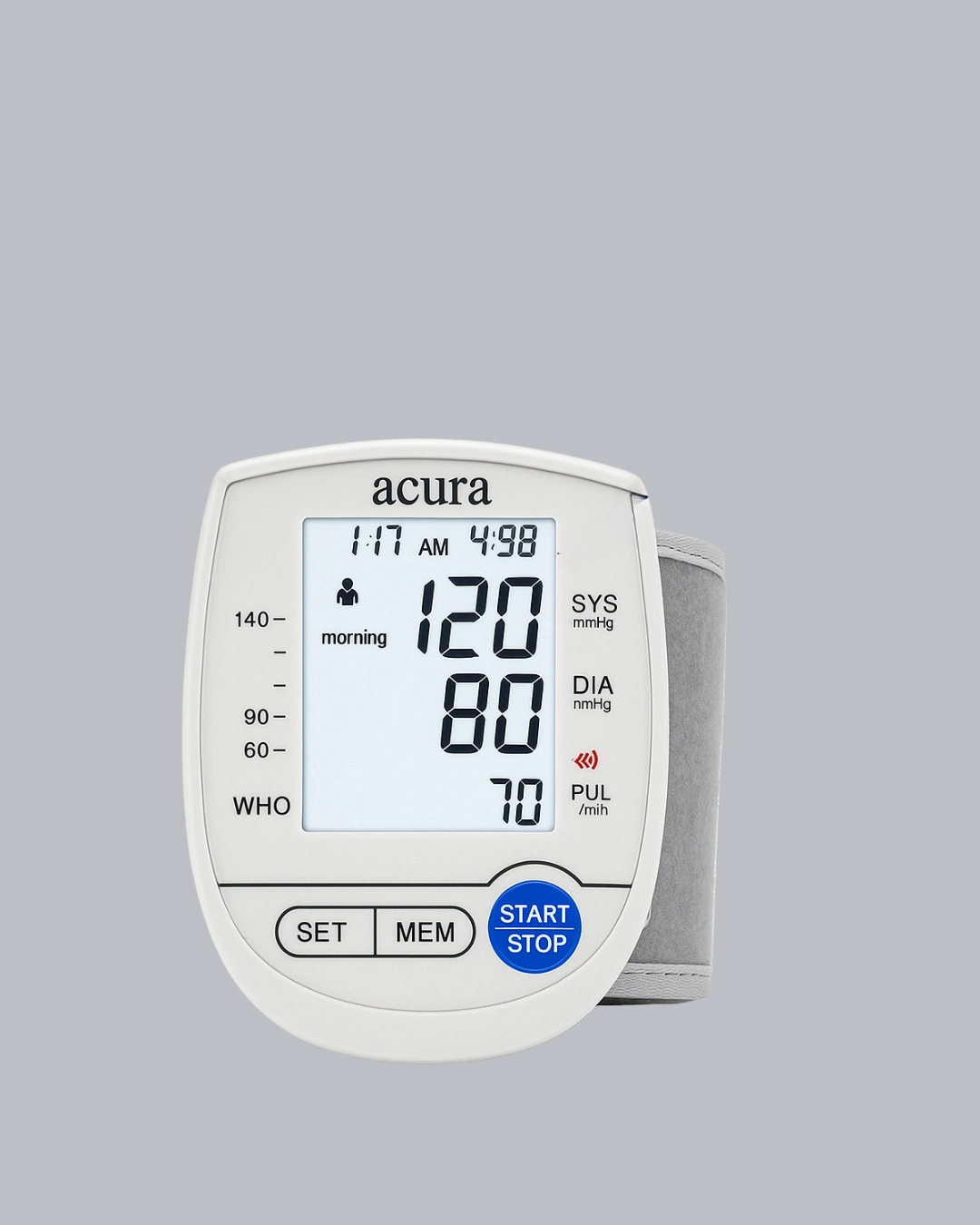 Şarjlı Ve Pilli Bilek Tansiyon Ölçer Dijital Ekran Hafıza Kayıtlı ( Lisinya )