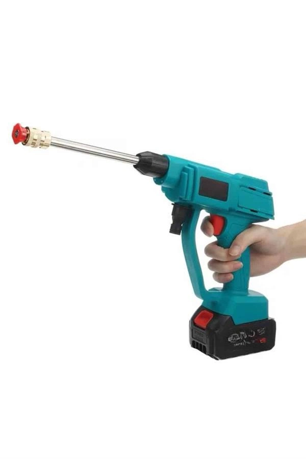 Şarjlı Ve Yüksek Basınçlı Oto Yıkama Makinesi Ve Sulama Tabancası Bahçe Yıkama Makinesi ( Lisinya )