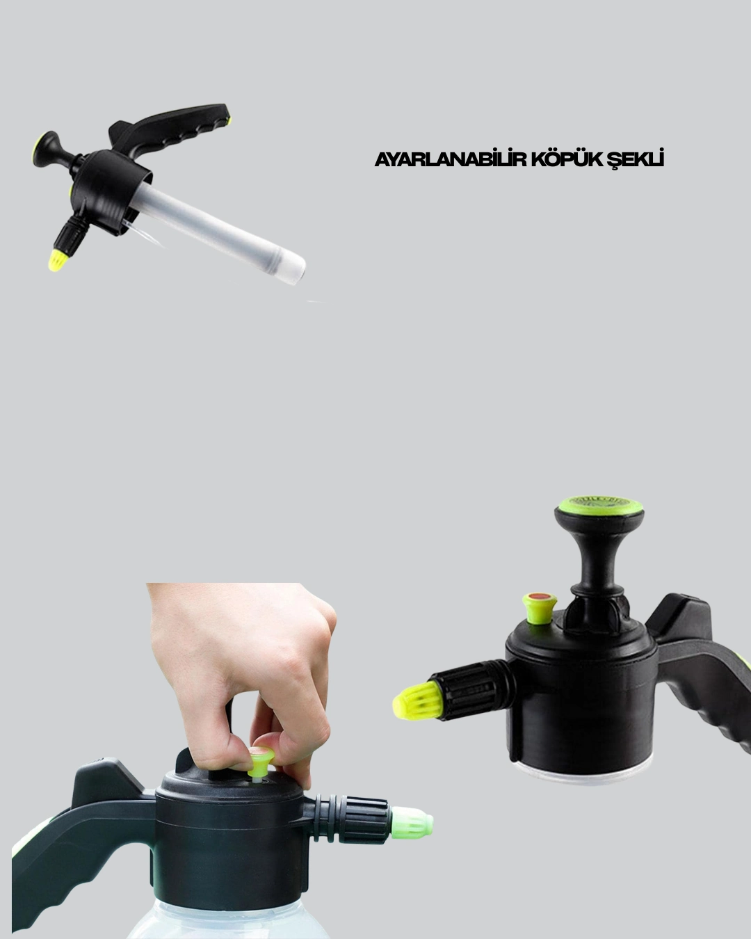 Şeffaf Pompa 2 Litre ( Lisinya )