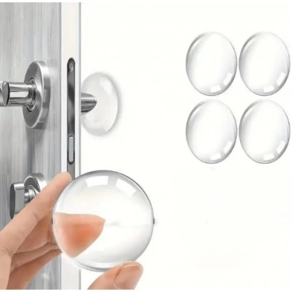 Şeffaf Silikon Mobilya Ve Kapı Durdurucu Darbe Pedi 4'lü Set ( Lisinya ) Şeffaf Silikon Mobilya Ve Kapı Durdurucu Darbe Pedi 4'lü Set ( Lisinya )