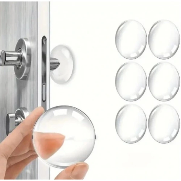 Şeffaf Silikon Mobilya Ve Kapı Durdurucu Darbe Pedi 6'lı Set ( Lisinya ) Şeffaf Silikon Mobilya Ve Kapı Durdurucu Darbe Pedi 6'lı Set ( Lisinya )